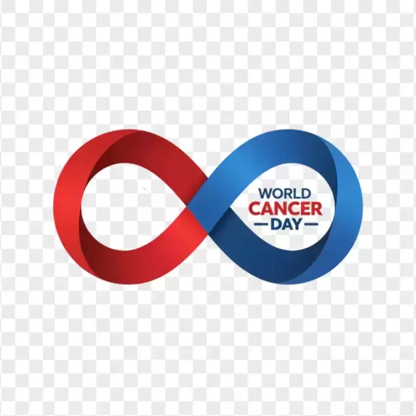 Infinity Symbol Cancer Awareness Day PNG