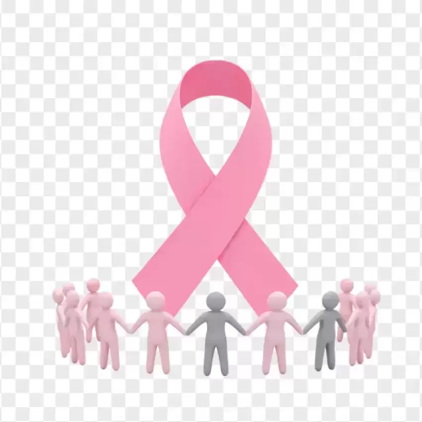 Pink Ribbon Support Group Cancer Awareness PNG