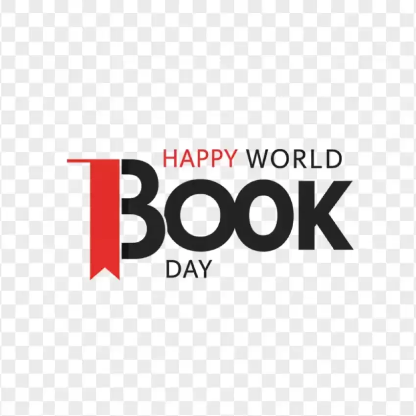 Happy World Book Day Bold Typography Design