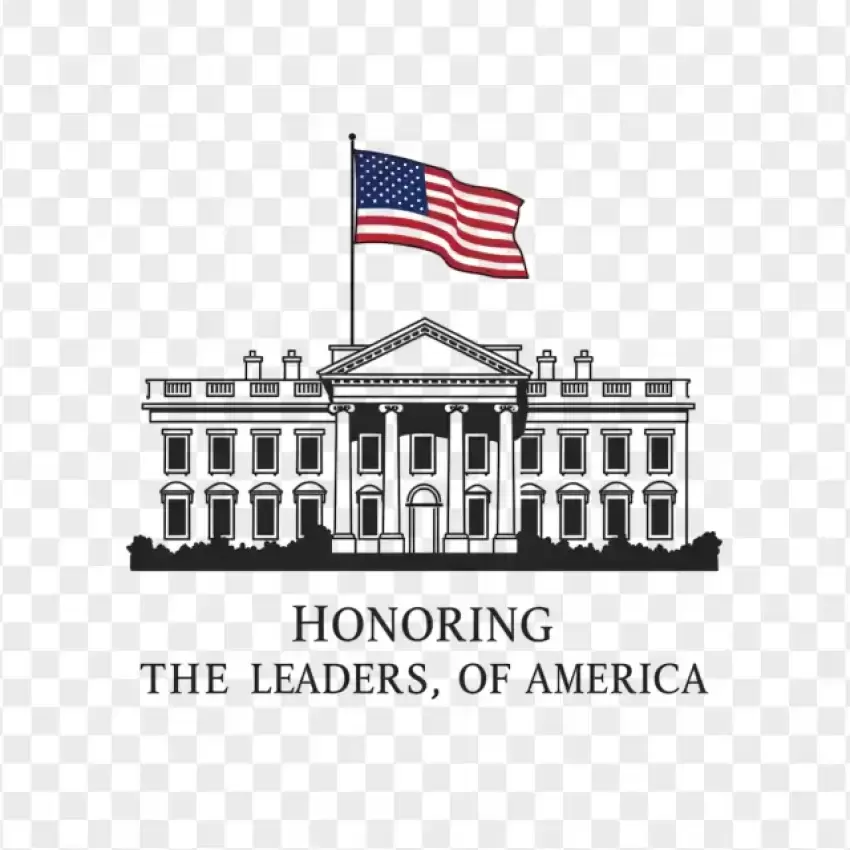 White House Honoring Leaders of America PNG