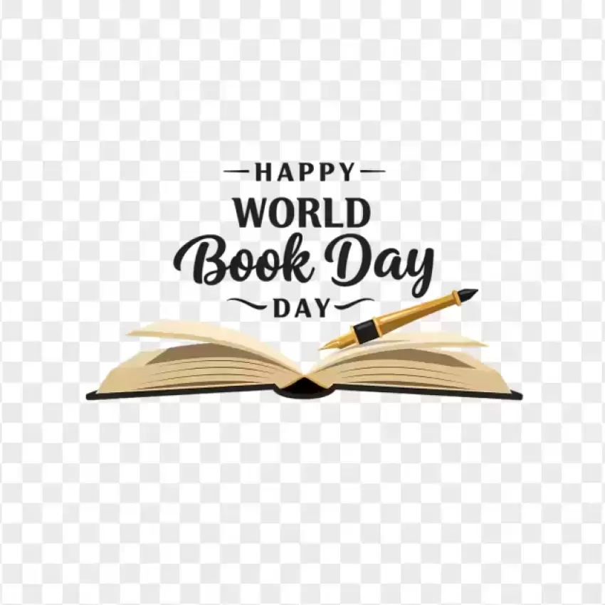 Happy World Book Day Classic Open Book