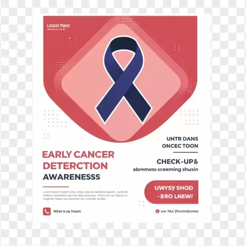 Early Cancer Detection Awareness Campaign Poster