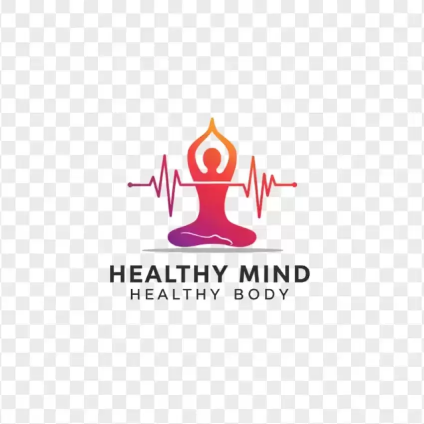 Healthy Mind Healthy Body Logo Transparent PNG