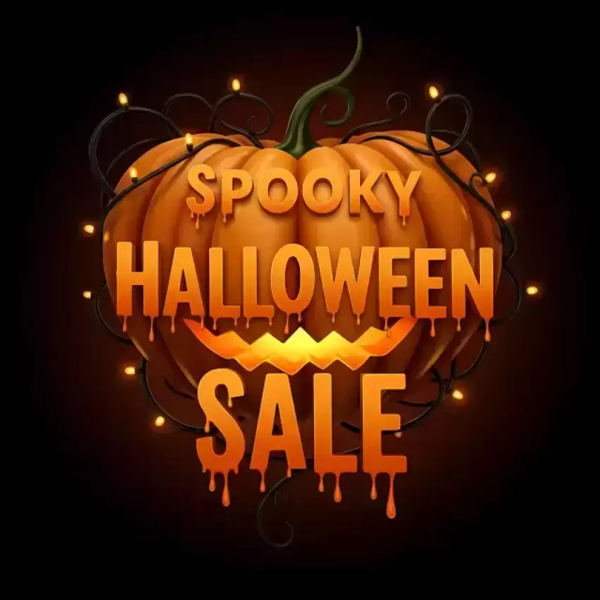 Spooky Halloween Sale Banner