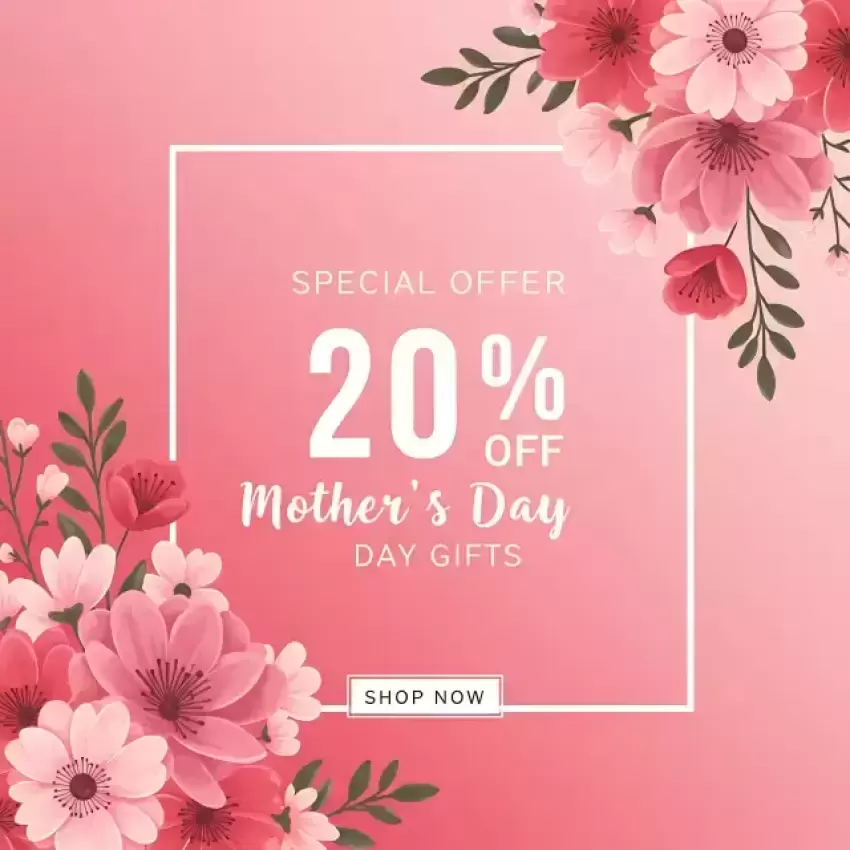 20% Off Mother's Day Special Gift Sale Card